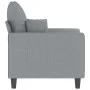 Sillón de tela gris claro 60 cm de , Sofás - Ref: Foro24-359251, Precio: 161,62 €, Descuento: %
