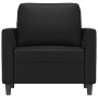 Schwarzer Kunstledersessel 60 cm von , Sofas - Ref: Foro24-359323, Preis: 132,51 €, Rabatt: %