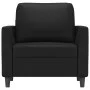 Schwarzer Kunstledersessel 60 cm von , Sofas - Ref: Foro24-359323, Preis: 141,04 €, Rabatt: %