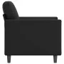 Schwarzer Kunstledersessel 60 cm von , Sofas - Ref: Foro24-359323, Preis: 141,04 €, Rabatt: %