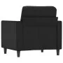 Schwarzer Kunstledersessel 60 cm von , Sofas - Ref: Foro24-359323, Preis: 141,04 €, Rabatt: %