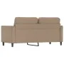 2-seater sofa in cappuccino-colored synthetic leather 140 cm by , Sofas - Ref: Foro24-359337, Price: 211,39 €, Discount: %