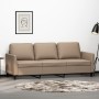 3-seater sofa in cappuccino-colored synthetic leather 180 cm by , Sofas - Ref: Foro24-359342, Price: 284,41 €, Discount: %