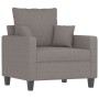 Sofagarnitur mit Kissen, 4-teilig, taupegrauer Stoff von , Sofas - Ref: Foro24-3201647, Preis: 701,78 €, Rabatt: %