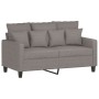 Sofagarnitur mit Kissen, 4-teilig, taupegrauer Stoff von , Sofas - Ref: Foro24-3201647, Preis: 701,78 €, Rabatt: %