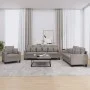 Sofa set with cushions 3 pieces taupe gray fabric by , Sofas - Ref: Foro24-3201639, Price: 640,11 €, Discount: %