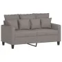 Sofa set with cushions 3 pieces taupe gray fabric by , Sofas - Ref: Foro24-3201639, Price: 640,11 €, Discount: %