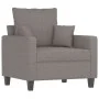 Sofa set with cushions 3 pieces taupe gray fabric by , Sofas - Ref: Foro24-3201639, Price: 640,11 €, Discount: %