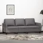 Graues 3-Sitzer-Sofa aus Kunstleder, 180 cm von , Sofas - Ref: Foro24-359340, Preis: 279,55 €, Rabatt: %