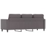 Gray synthetic leather 3-seater sofa 180 cm by , Sofas - Ref: Foro24-359340, Price: 283,84 €, Discount: %