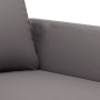 Gray synthetic leather 3-seater sofa 180 cm by , Sofas - Ref: Foro24-359340, Price: 283,84 €, Discount: %