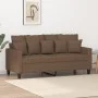 2 seater sofa in brown fabric 140 cm by , Sofas - Ref: Foro24-359270, Price: 205,19 €, Discount: %
