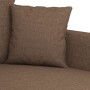 2 seater sofa in brown fabric 140 cm by , Sofas - Ref: Foro24-359270, Price: 205,23 €, Discount: %