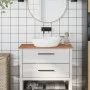 Badezimmerarbeitsplatte aus massivem Buchenholz, 80 x 40 x 1,5 cm von , Arbeitsplatten - Ref: Foro24-355997, Preis: 41,01 €, ...