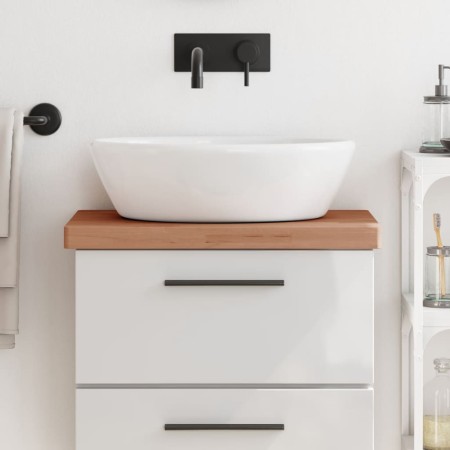 Encimera de baño madera maciza de haya 60x40x4 cm de , Encimeras - Ref: Foro24-356007, Precio: 68,17 €, Descuento: %