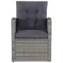 Set de muebles de jardín 6 pzas y cojines ratán sintético gris de vidaXL, Conjuntos de jardín - Ref: Foro24-43960, Precio: 91...