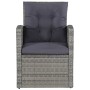 Set de muebles de jardín 6 pzas y cojines ratán sintético gris de vidaXL, Conjuntos de jardín - Ref: Foro24-43960, Precio: 64...