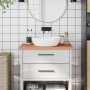 Encimera de baño madera maciza de haya 80x40x4 cm de , Encimeras - Ref: Foro24-356005, Precio: 85,96 €, Descuento: %