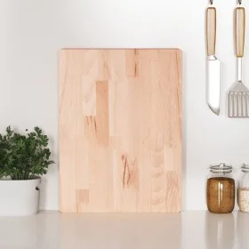 Solid beech wood cutting board 40x30x4 cm by , Chopping boards - Ref: Foro24-355995, Price: 43,23 €, Discount: %