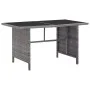 Set de muebles de jardín 6 pzas y cojines ratán sintético gris de vidaXL, Conjuntos de jardín - Ref: Foro24-43960, Precio: 91...