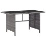 Set de muebles de jardín 6 pzas y cojines ratán sintético gris de vidaXL, Conjuntos de jardín - Ref: Foro24-43960, Precio: 64...