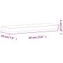 Wandregal aus massivem Buchenholz, 60 x 20 x 4 cm von , Regale und Regale - Ref: Foro24-356018, Preis: 29,16 €, Rabatt: %