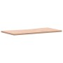Schreibtischplatte aus massivem Buchenholz, 100 x (45–50) x 2,5 cm von , Schreibtischzubehör und Produkte - Ref: Foro24-35603...