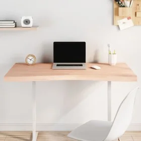 Solid beech wood desk board 110x(55-60)x4 cm by , Desk accessories and products - Ref: Foro24-356047, Price: 82,53 €, Discoun...