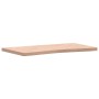 Solid beech wood desk board 110x(55-60)x4 cm by , Desk accessories and products - Ref: Foro24-356047, Price: 83,43 €, Discoun...