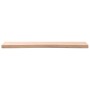 Solid beech wood desk board 110x(55-60)x4 cm by , Desk accessories and products - Ref: Foro24-356047, Price: 83,43 €, Discoun...
