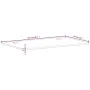Tablero de escritorio madera maciza de haya 100x50x1,5 cm de , Accesorios y productos para escritorios - Ref: Foro24-356079, ...