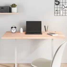 Solid beech wood desk board 110x55x2.5 cm by , Desk accessories and products - Ref: Foro24-356070, Price: 49,61 €, Discount: %