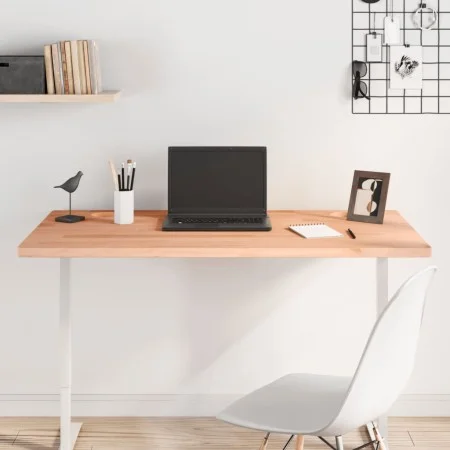 Solid beech wood desk board 110x60x2.5 cm by , Desk accessories and products - Ref: Foro24-356087, Price: 58,13 €, Discount: %