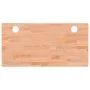 Schreibtischplatte aus massivem Buchenholz, 110 x 55 x 2,5 cm von , Schreibtischzubehör und Produkte - Ref: Foro24-356085, Pr...