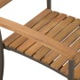 Set de comedor de jardín 7 pzas madera maciza de acacia y acero de vidaXL, Conjuntos de jardín - Ref: Foro24-44231, Precio: 5...