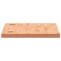 Schreibtischplatte aus massivem Buchenholz, 100 x 60 x 4 cm von , Schreibtischzubehör und Produkte - Ref: Foro24-356091, Prei...