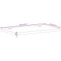 Solid beech wood desk board 100x60x4 cm by , Desk accessories and products - Ref: Foro24-356091, Price: 68,35 €, Discount: %