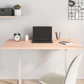 Solid beech wood desk board 110x60x2.5 cm by , Desk accessories and products - Ref: Foro24-356072, Price: 63,36 €, Discount: %