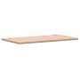 Schreibtischplatte aus massivem Buchenholz, 110 x 60 x 2,5 cm von , Schreibtischzubehör und Produkte - Ref: Foro24-356072, Pr...