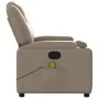 Sillón de masaje reclinable cuero sintético color capuchino de , Sillones - Ref: Foro24-372402, Precio: 266,32 €, Descuento: %