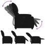 Sillón reclinable de tela negro de , Sillones - Ref: Foro24-373412, Precio: 199,70 €