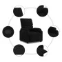 Black fabric recliner by , Armchairs - Ref: Foro24-373412, Price: 196,60 €, Discount: %