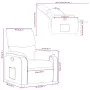 Sessel aus schwarzem Stoff von , Sessel - Ref: Foro24-373412, Preis: 196,60 €, Rabatt: %
