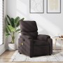 Dark Brown Fabric Reclining Massage Chair by , Armchairs - Ref: Foro24-373427, Price: 263,83 €, Discount: %