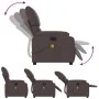 Sillón de masaje reclinable de tela marrón oscuro de , Sillones - Ref: Foro24-373427, Precio: 258,88 €, Descuento: %