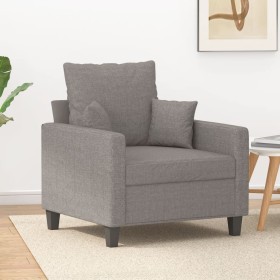 Sillón de tela gris taupé 60 cm de , Sofás - Ref: Foro24-359258, Precio: 160,39 €, Descuento: %