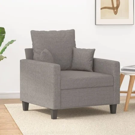 Taupe gray fabric armchair 60 cm by , Sofas - Ref: Foro24-359258, Price: 158,11 €, Discount: %