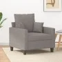 Taupe gray fabric armchair 60 cm by , Sofas - Ref: Foro24-359258, Price: 158,11 €, Discount: %