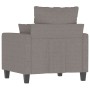 Taupegrauer Stoffsessel 60 cm von , Sofas - Ref: Foro24-359258, Preis: 160,39 €, Rabatt: %