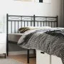 Cabecero de metal negro 135 cm de , Cabeceros y pies de cama - Ref: Foro24-373723, Precio: 37,17 €, Descuento: %